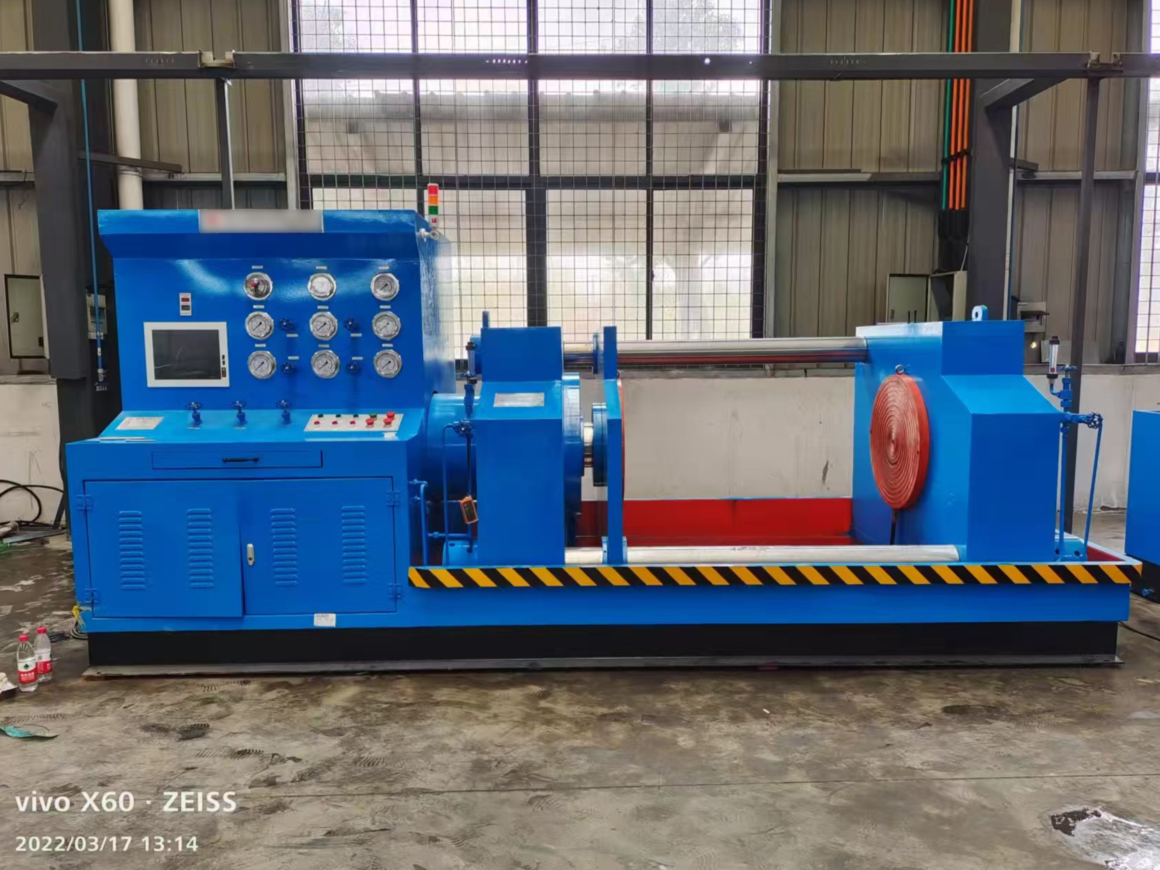 阀门试验台安装调试培训验收