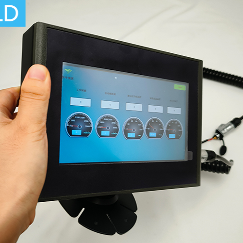 5-10路传感器回传显示7寸车载显示屏系统