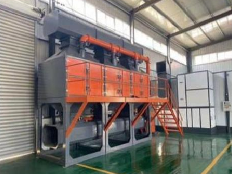 催化燃烧设备工作原理