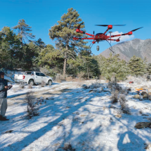 Drone seismic source