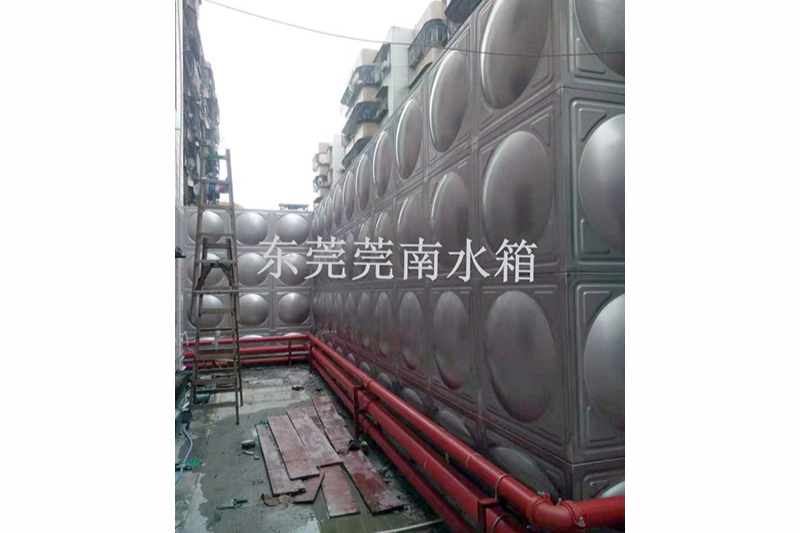 东莞万江幼儿园220吨异形消防水箱