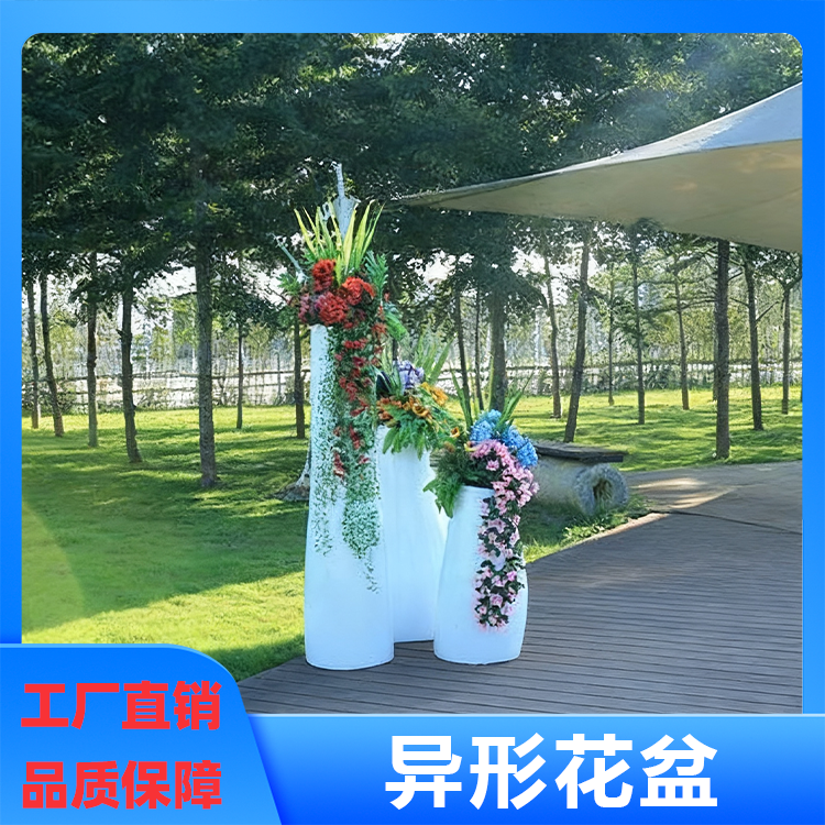 玻璃钢美陈花盆