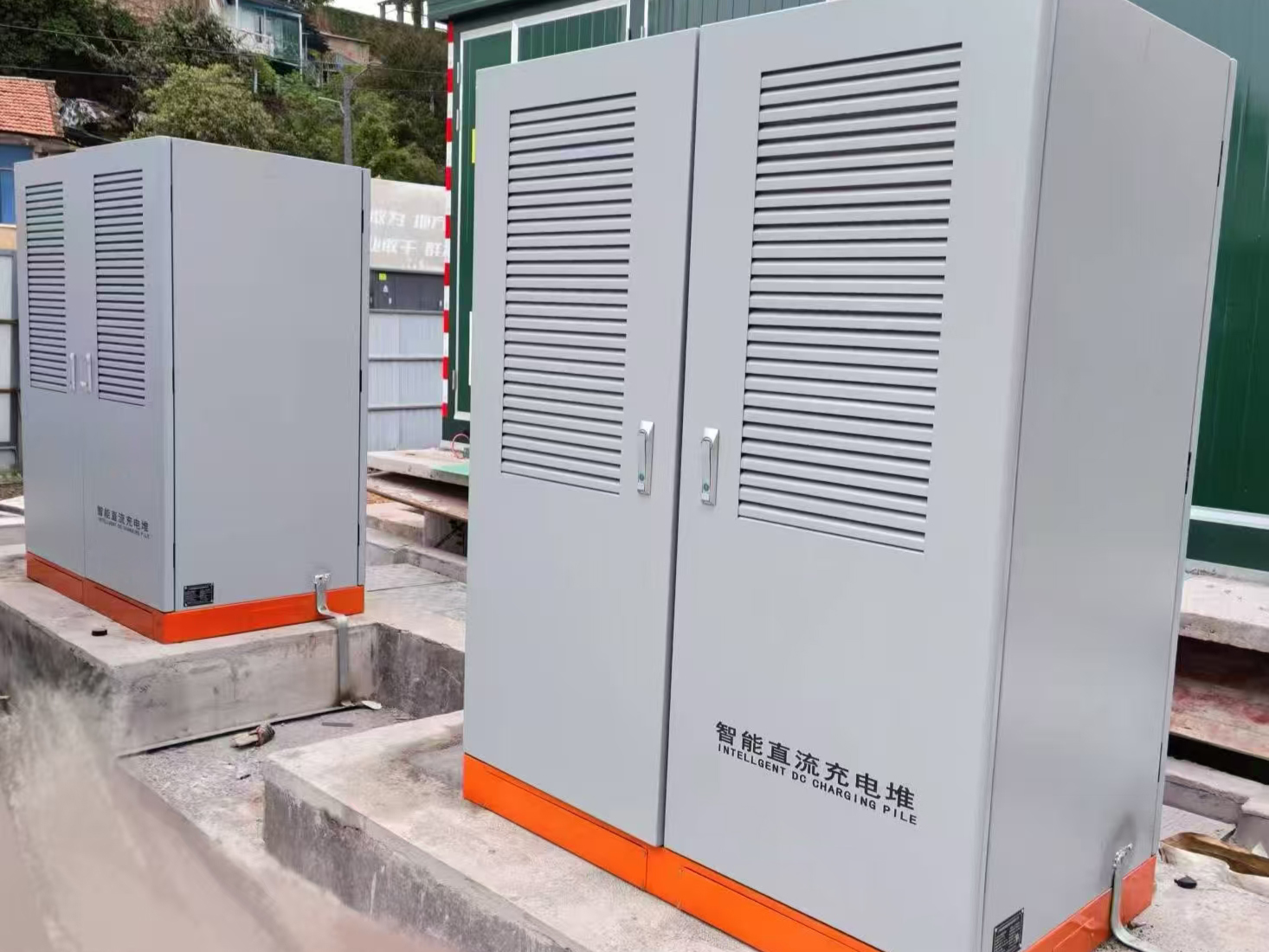 优周新能源600kW 群充应用案例展示-湖南株洲某充电运营场站