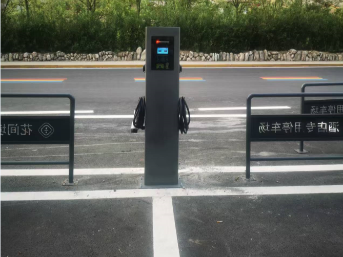 优周新能源充电桩应用案例展示-西安某星级酒店充电桩