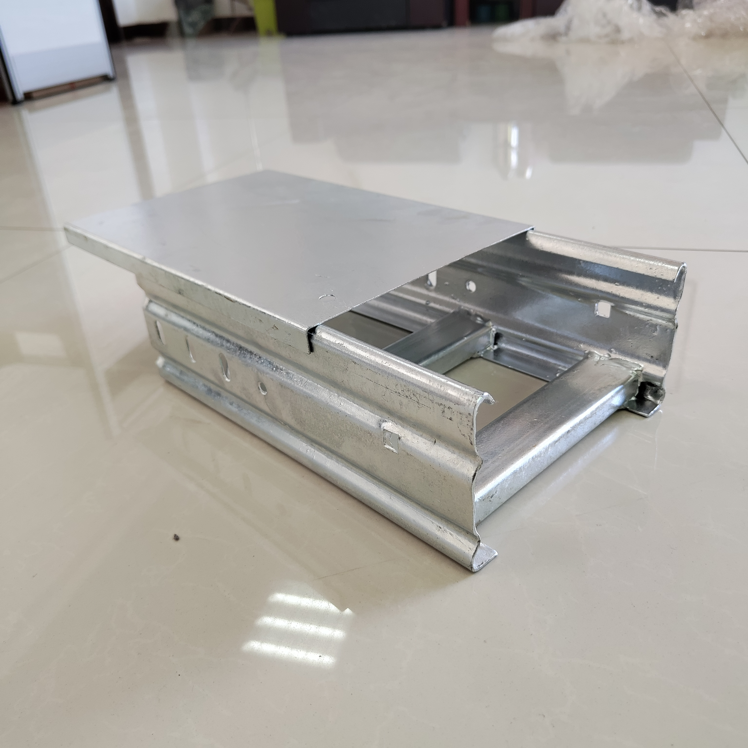 Hot-Dip Galvanized Bridge Support