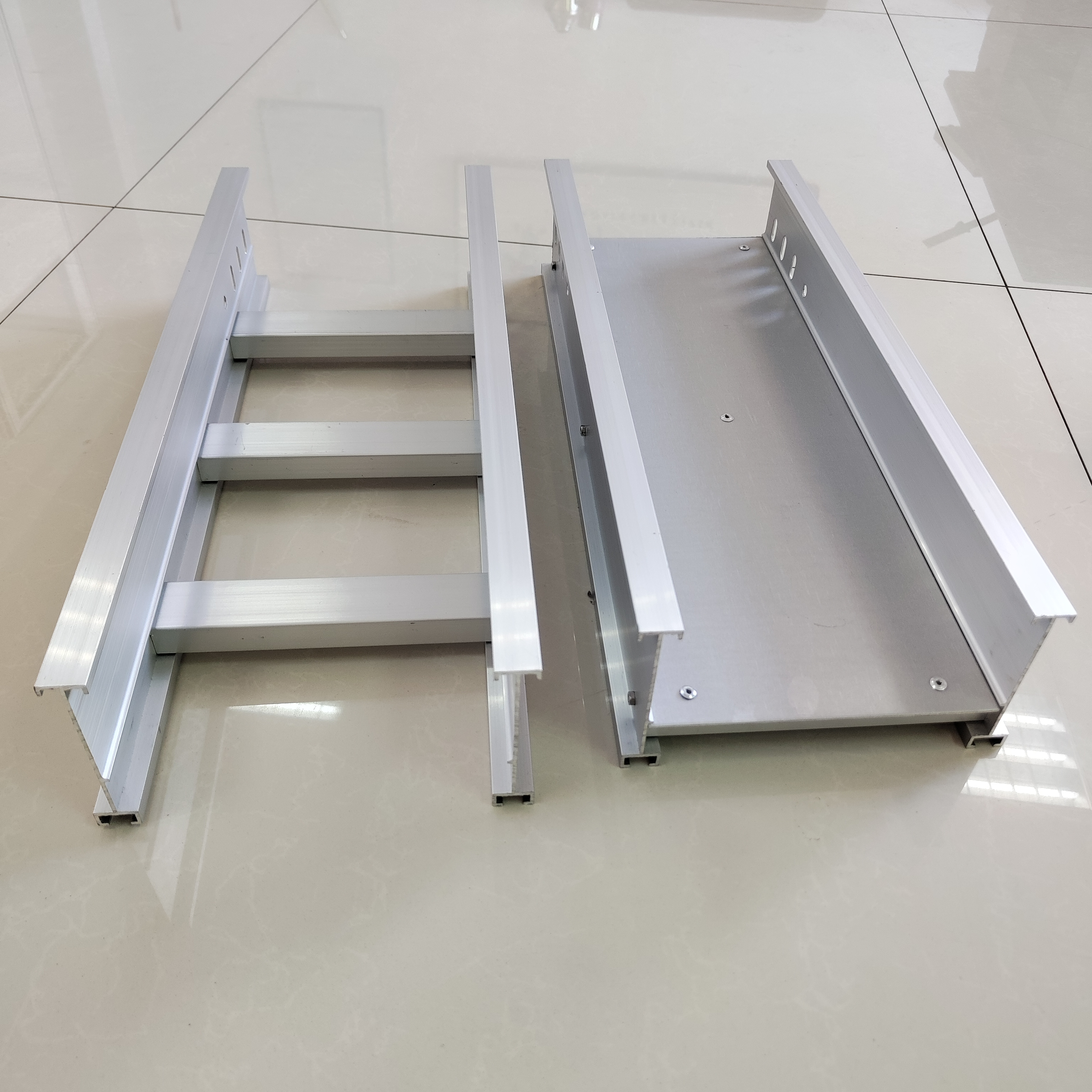 Aluminum alloy bridge beams