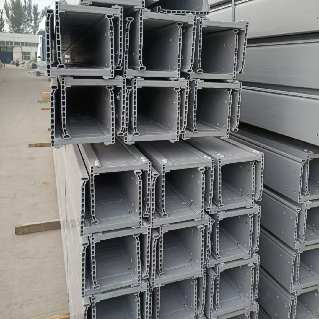 High-performance polymer alloy bridge beams