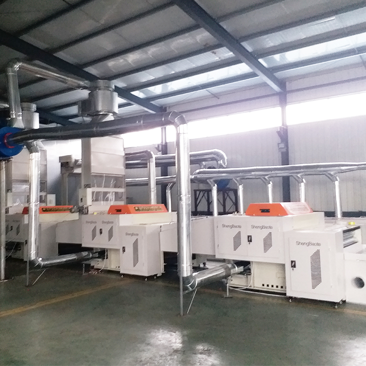 1390 PLC 环保节能减排开松清弹流水线