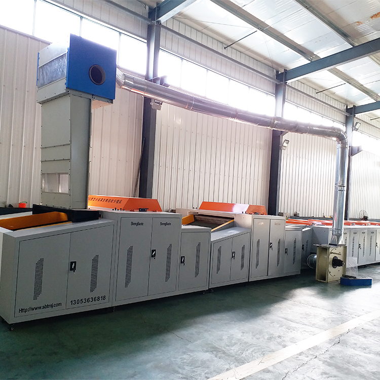 1390 PLC 环保节能减排开松清弹流水线