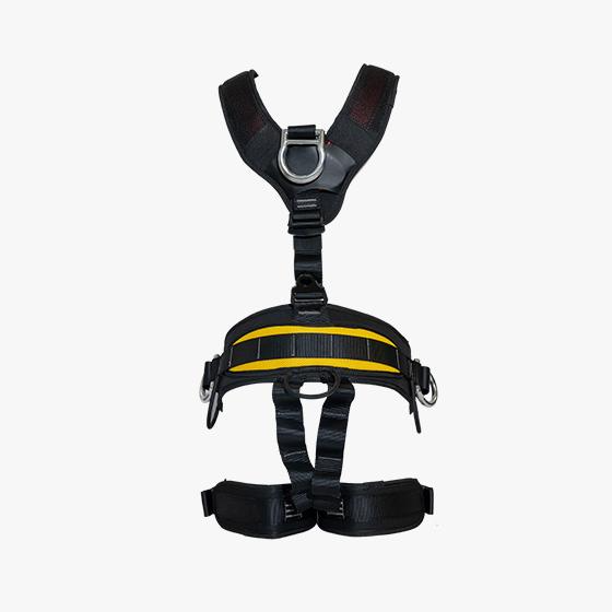 涤纶五点式带护腰护肩安全带