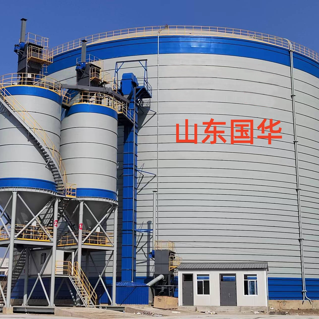 Large steel structure steel plate silo