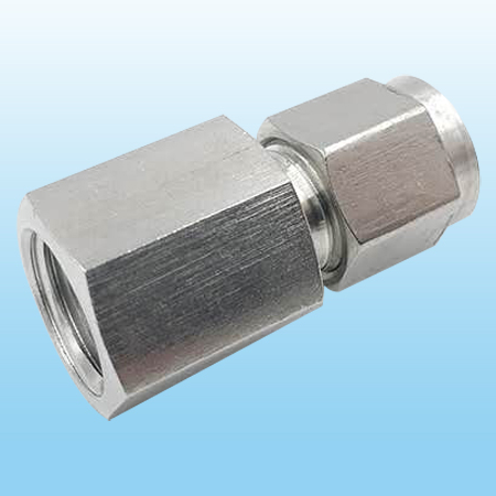 卡套式压力表直通接头