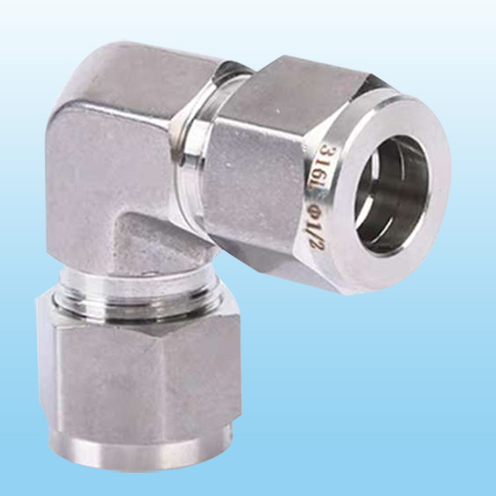 卡套弯通中间接头