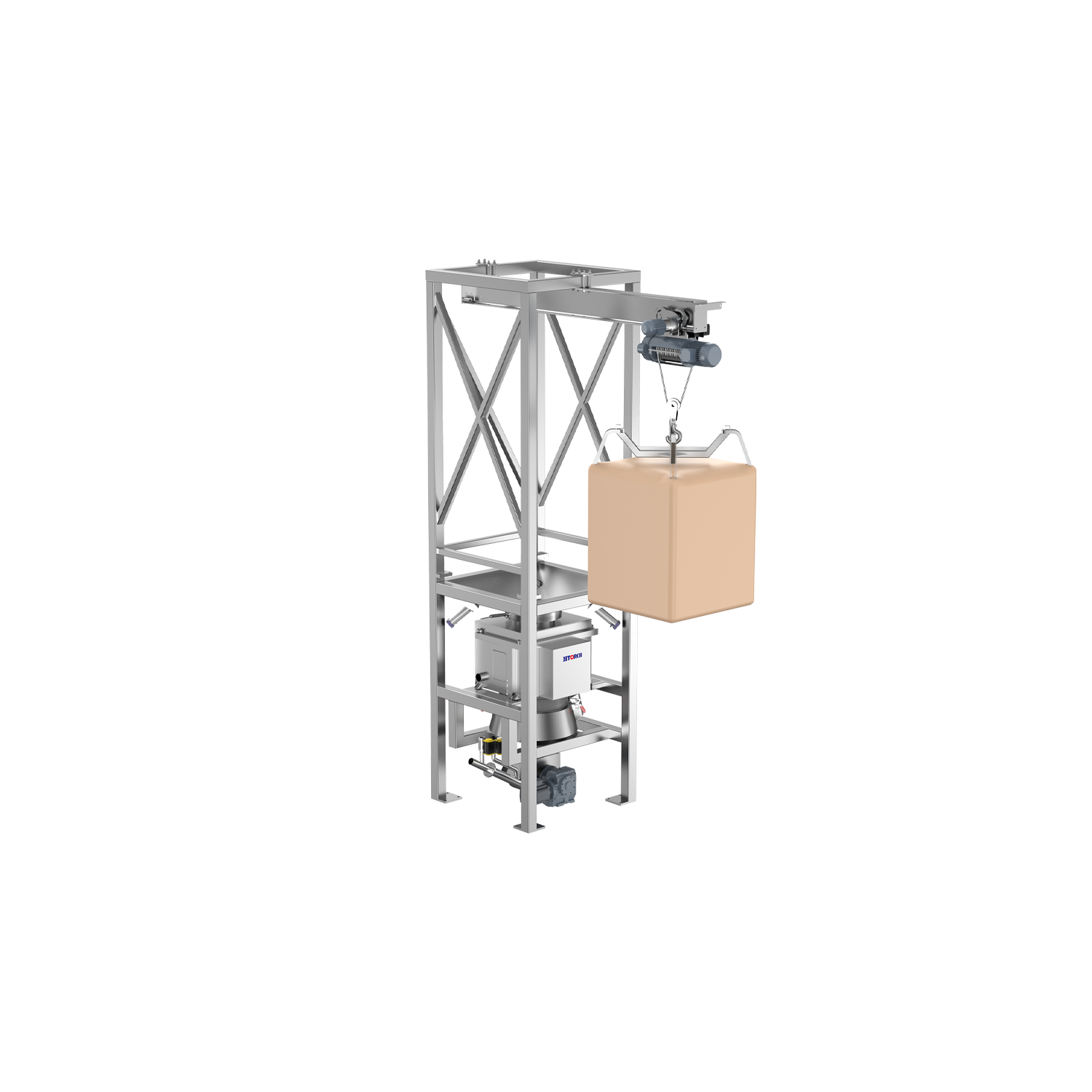 吸附式吨袋解包站
