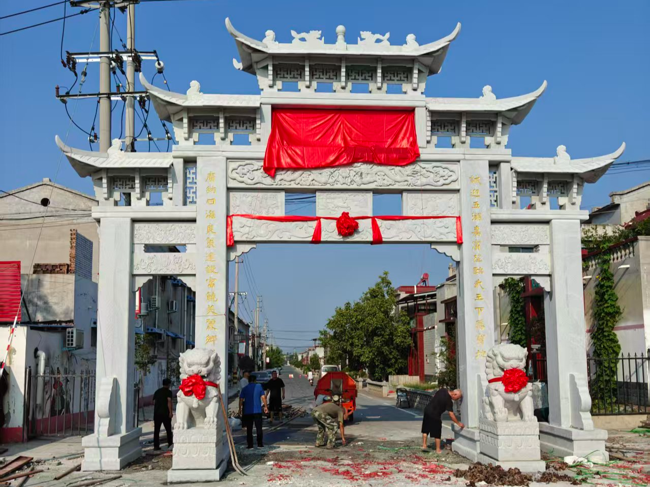 石牌坊安装位置要考虑哪些问题