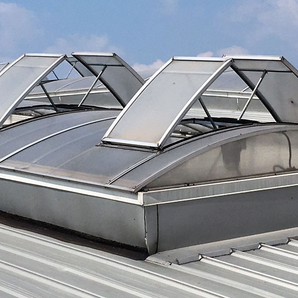 圆拱型排烟天窗