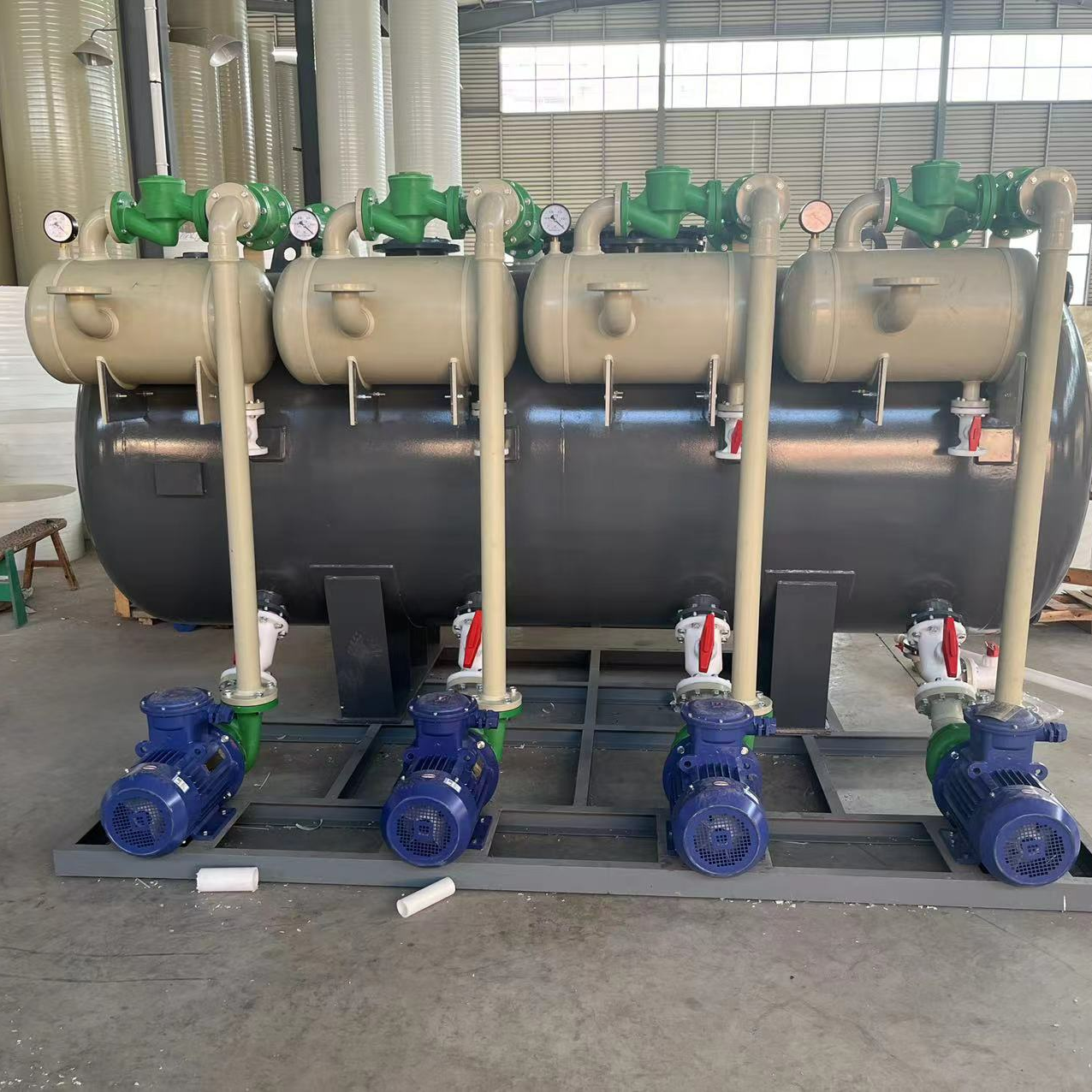 钢衬塑多联水喷射真空机组