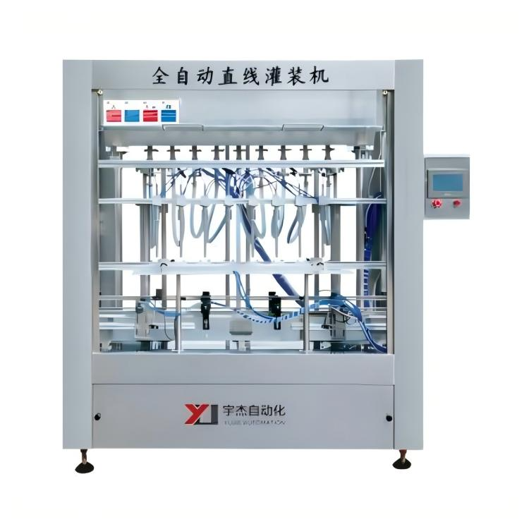 DZL-8型全自动直线式自流灌装机