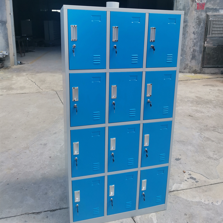 抽气鞋柜带抽风机单位写字楼用钢制圆管会所灰白色彩色丰台牌