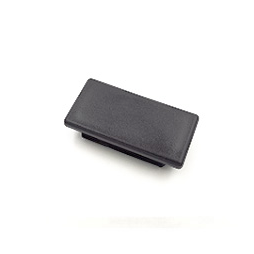 矩形管塞堵头80x40高品质钢管塑料堵头端盖闷头盖帽脚塞 鸿仁