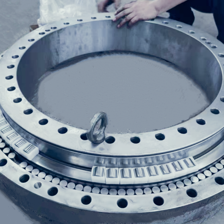 单排交叉滚柱式回转轴承