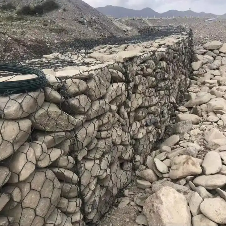 Reinforced riprap cage