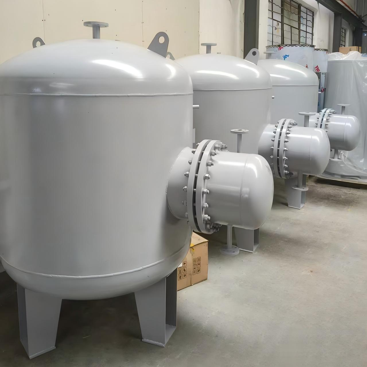 DFHRV Float Type Semi-Volumetric Heat Exchanger