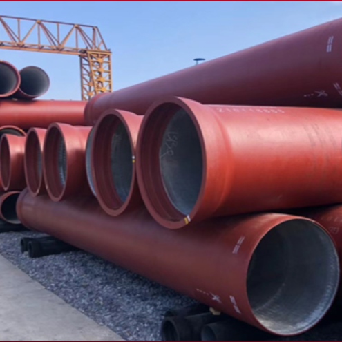 Ductile iron pipes for waste discharge