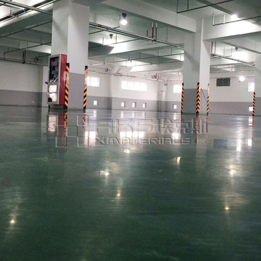 Carborundum wear-resistant flooring