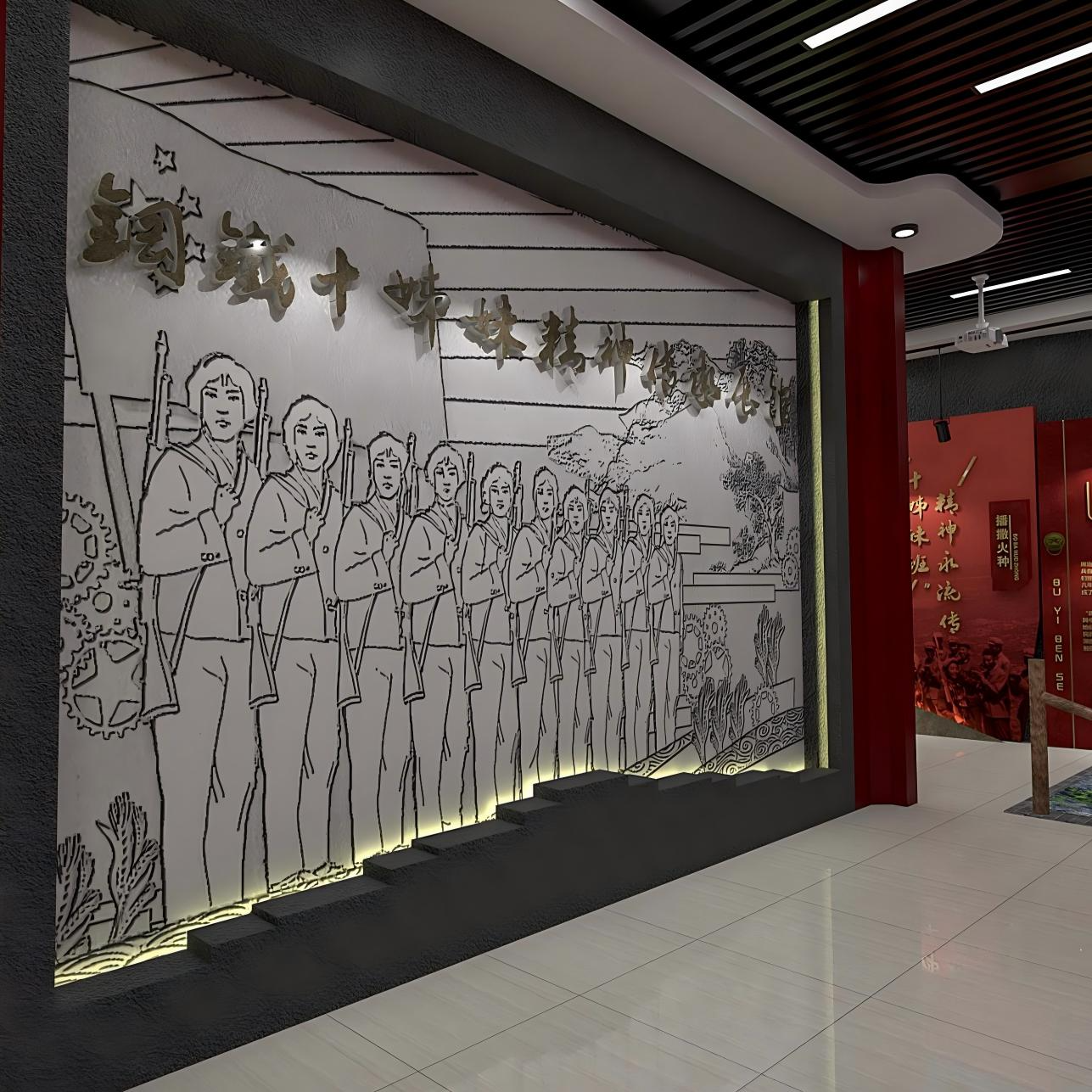 钢铁十姊妹精神传承展馆-智业文创