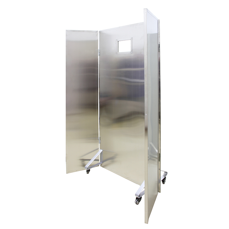 不锈钢三联铅屏风