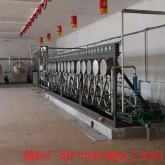 Taro starch line - starch processing equipment
