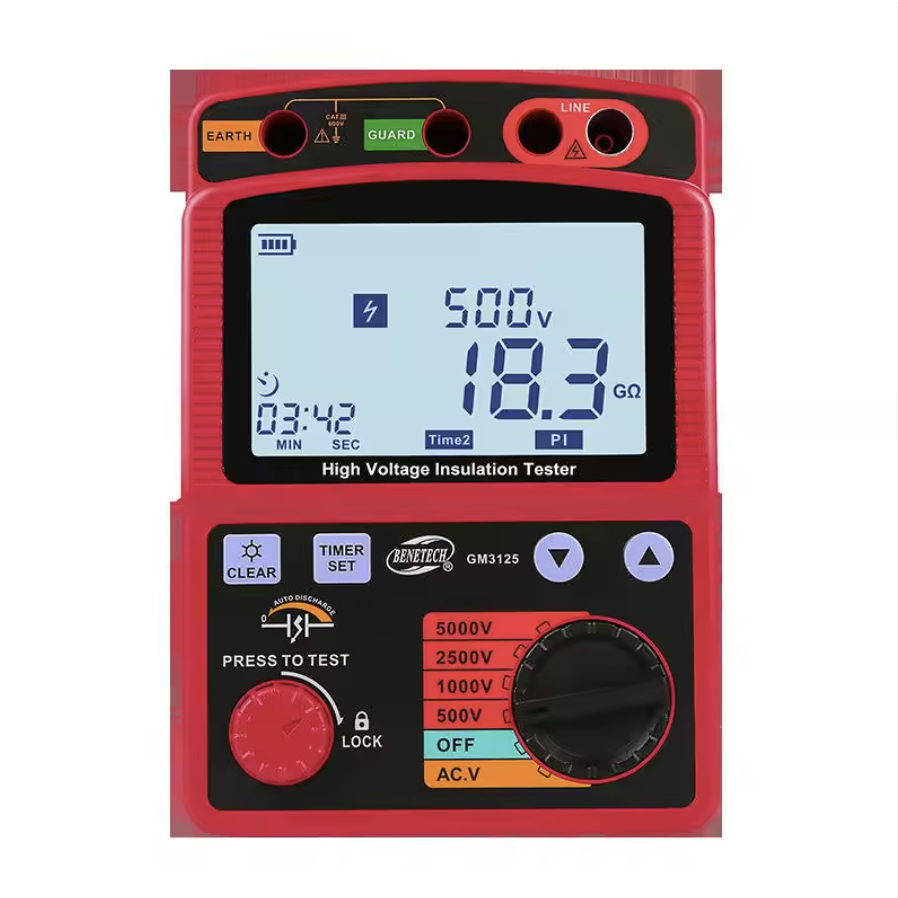 数字电子兆欧表 12V 高压测试仪 绝缘电阻表