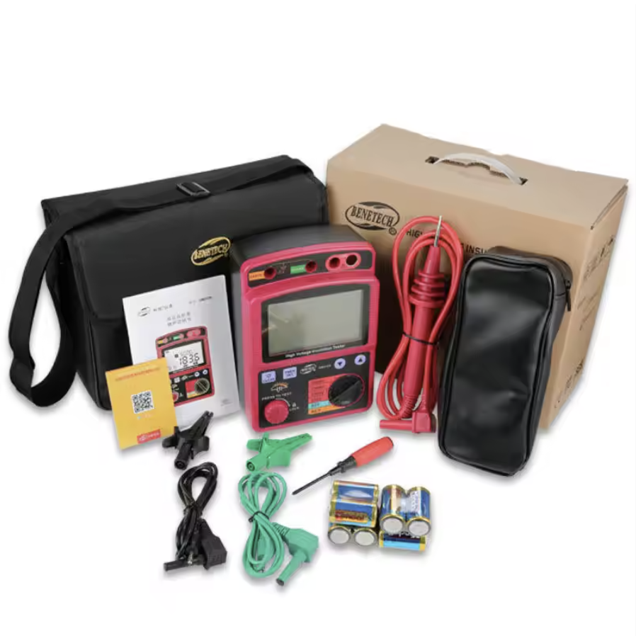 数字电子兆欧表 12V 高压测试仪 绝缘电阻表