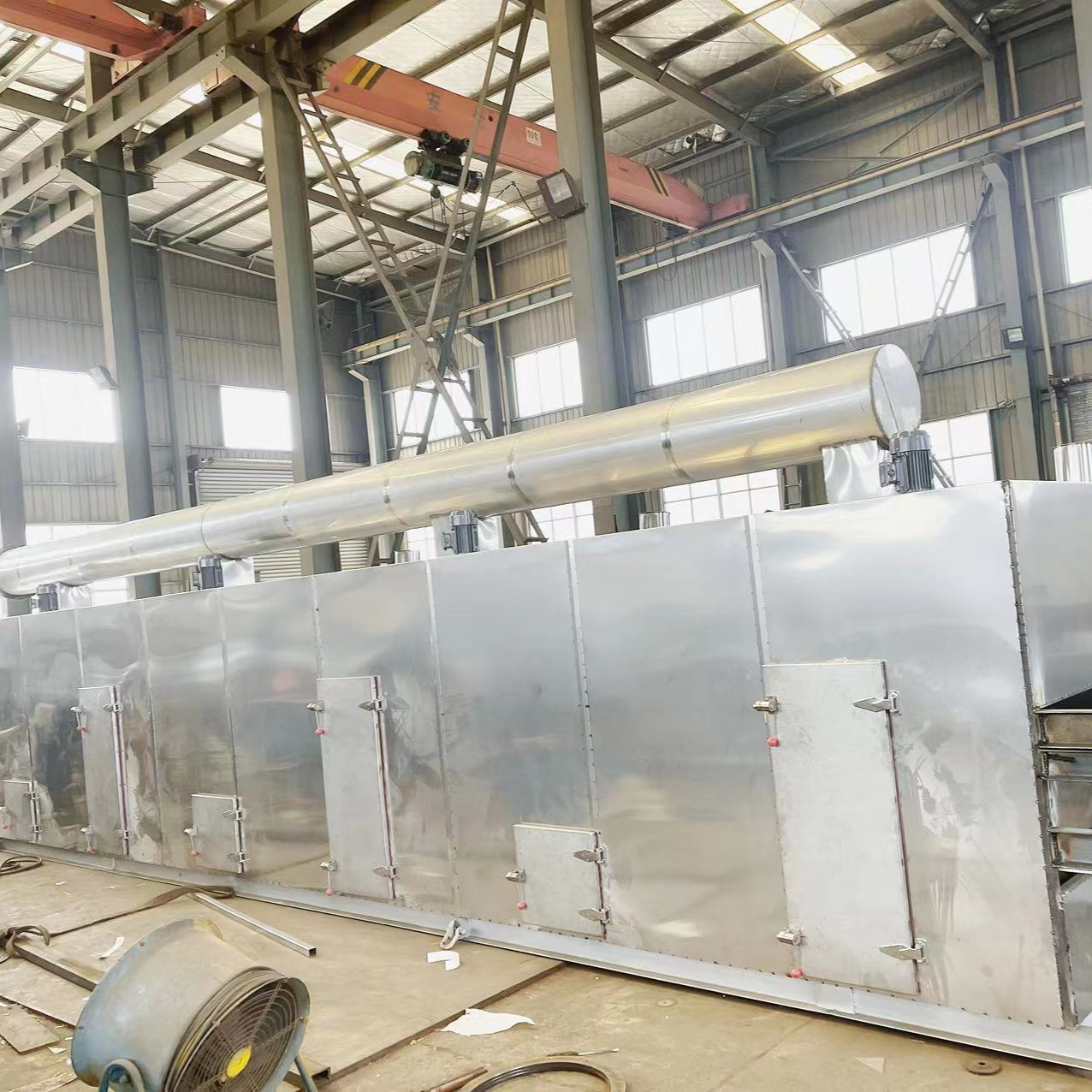 Multi-layer belt dryer