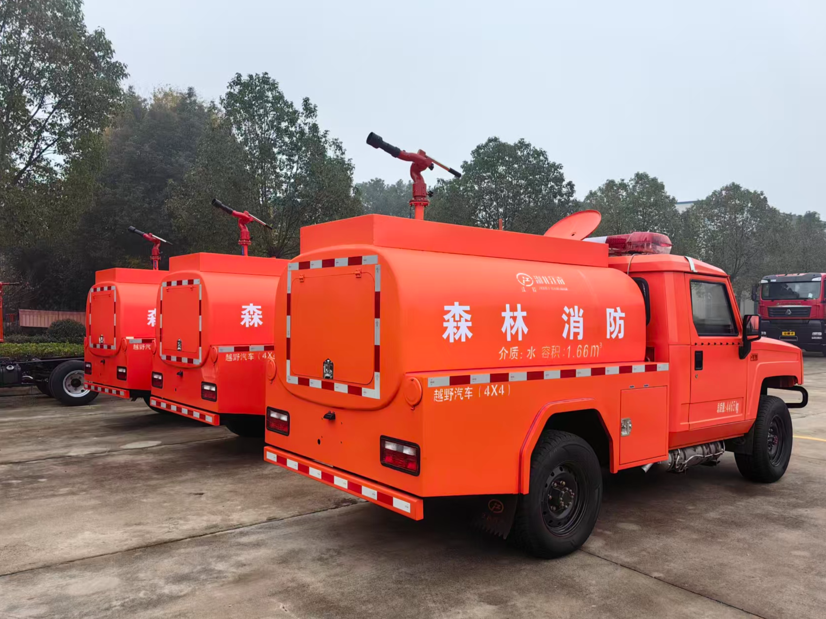 森林消防车日常维护和保养方法