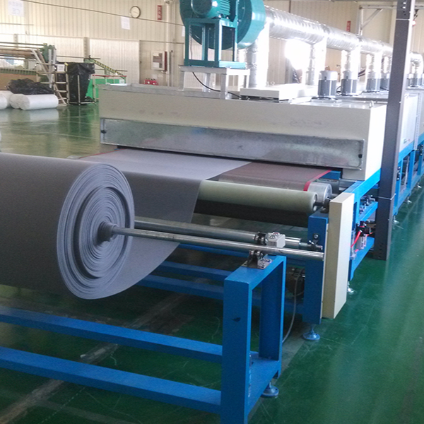 布料图层固化烘道