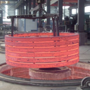 法兰环件锻造炉