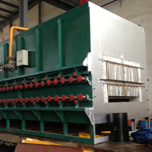 燃气钢板加热辊底炉