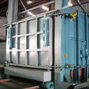 台车式模具预热炉