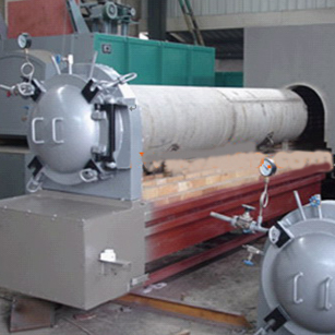 预抽真空台车炉