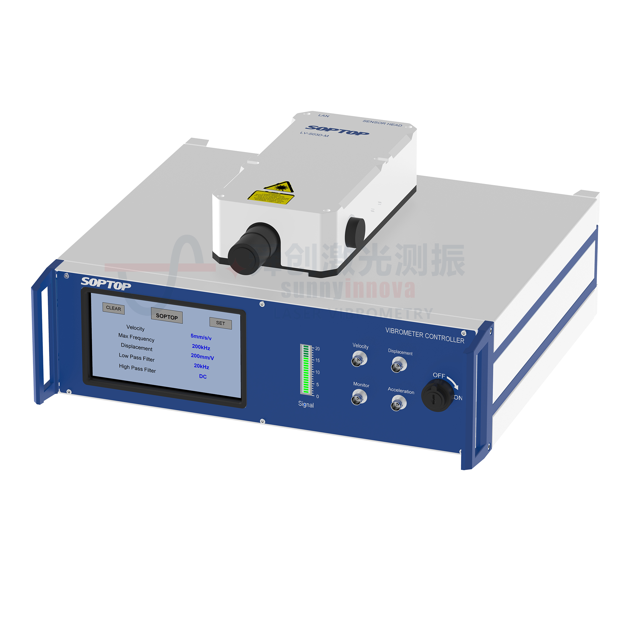 显微便携激光测振仪LV-P01-M