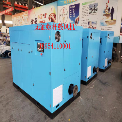 高压螺杆鼓风机/无油螺杆鼓风机