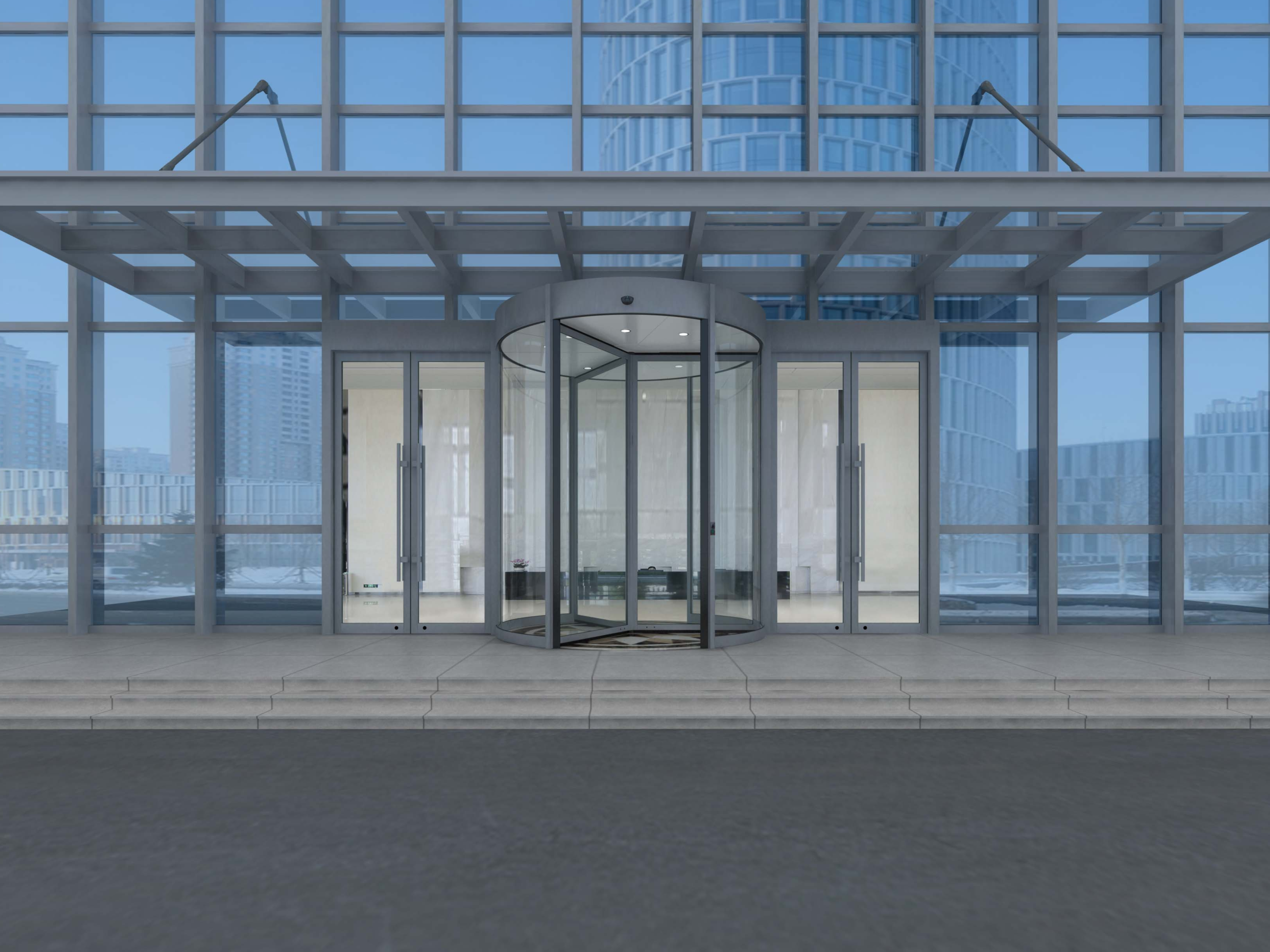 自动旋转门的应用场景与核心优势解析