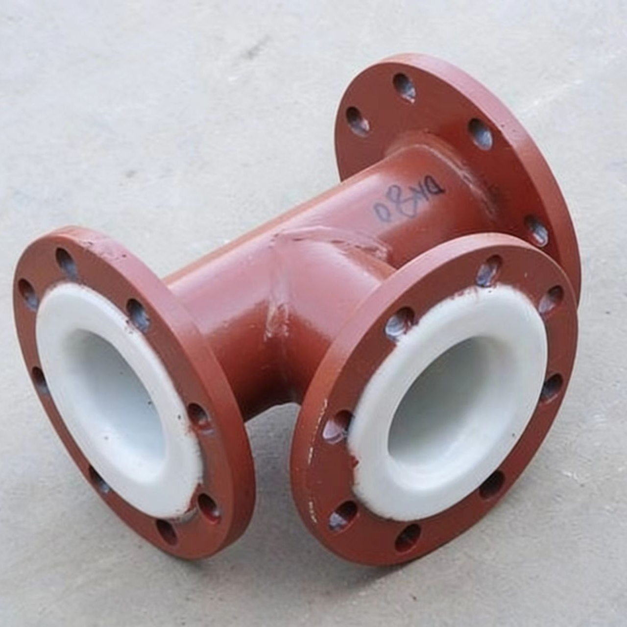 钢衬塑等径三通