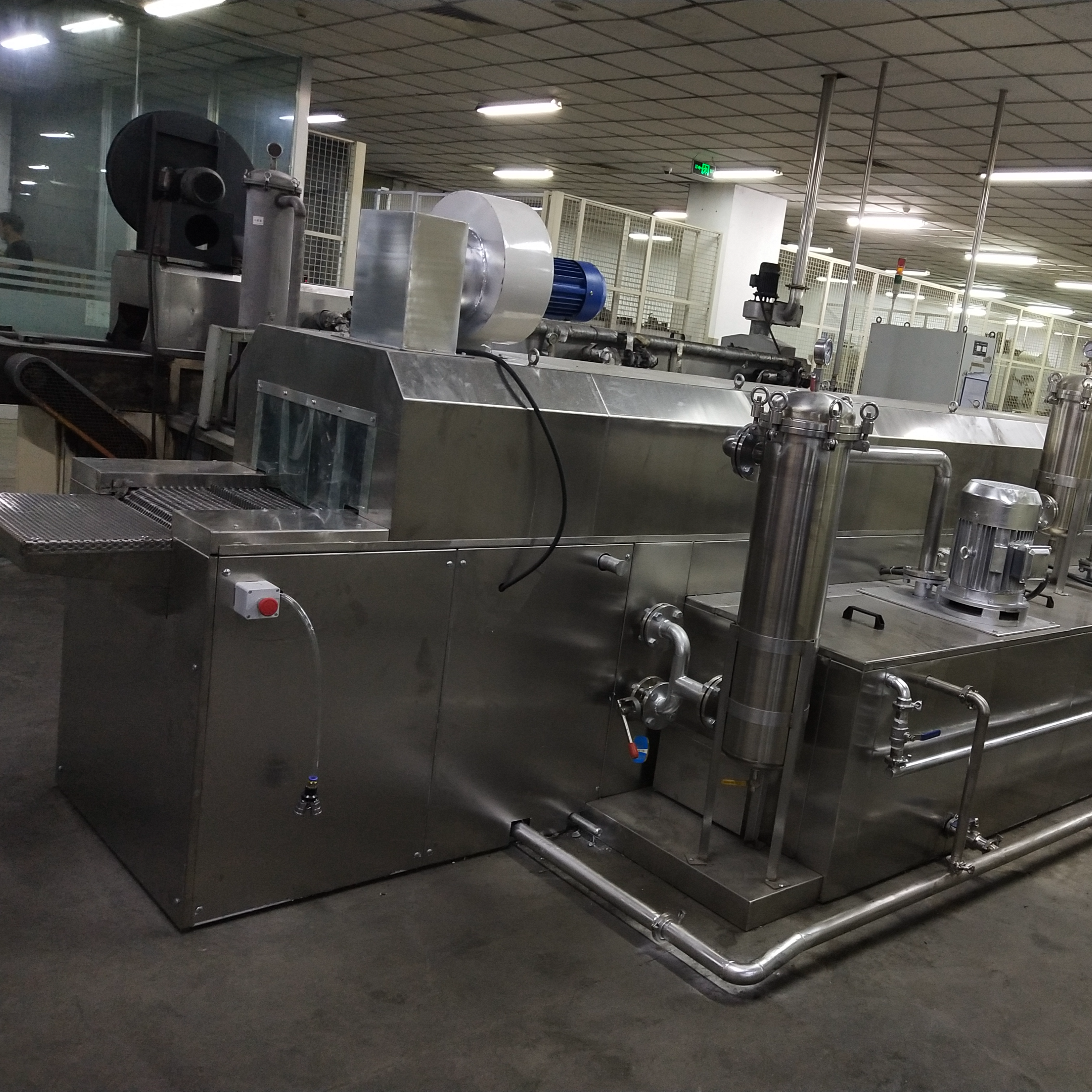 通过式零件过程清洗机