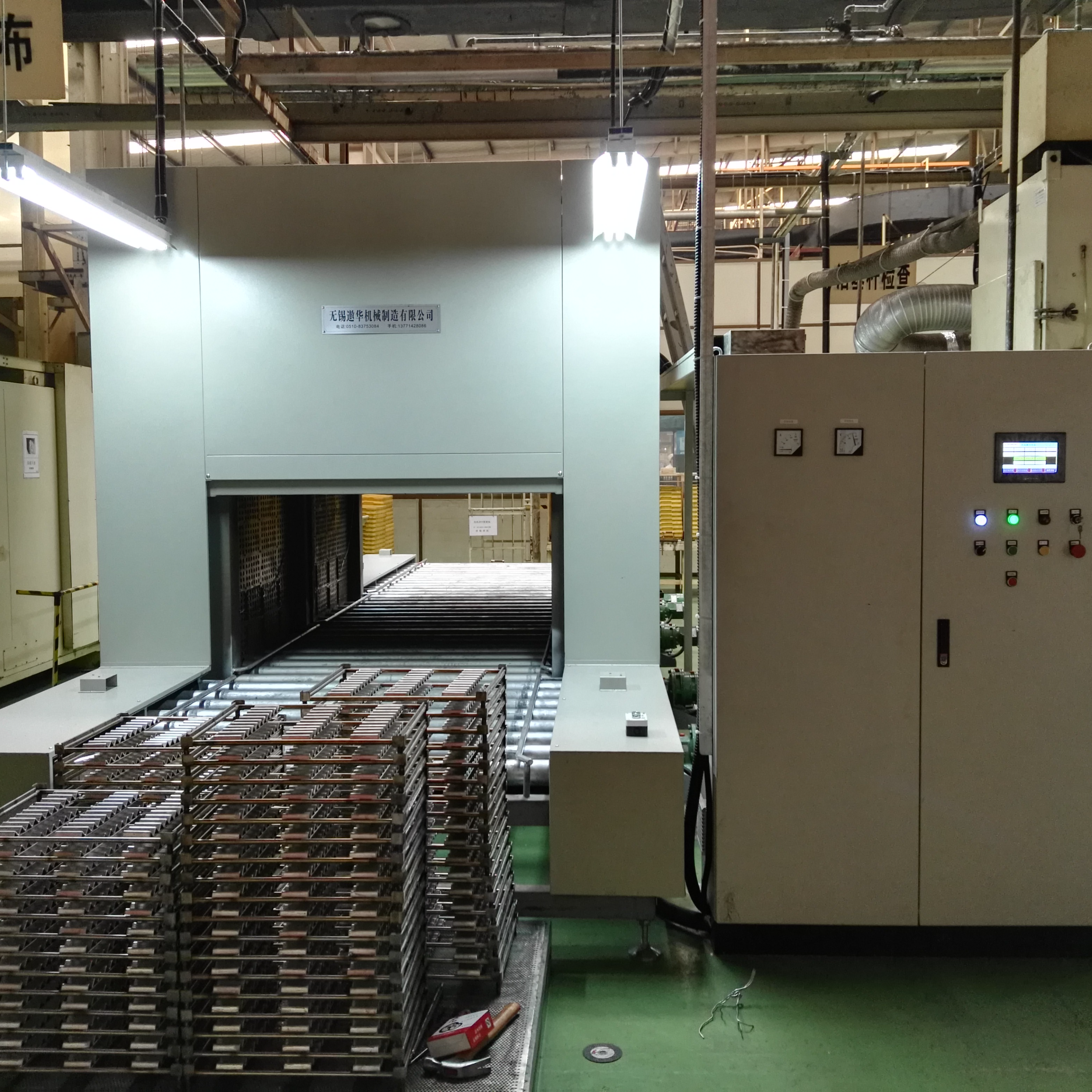 减震器活塞杆烘烤炉