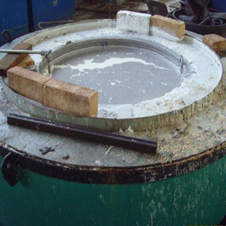 坩埚液体氮化炉