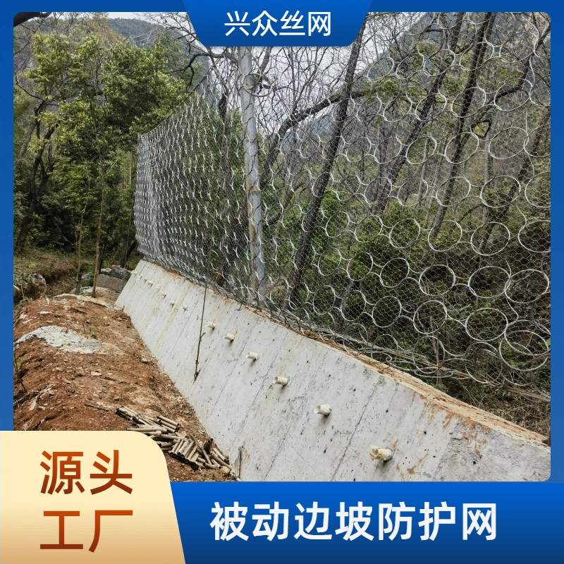 被动边坡防护网