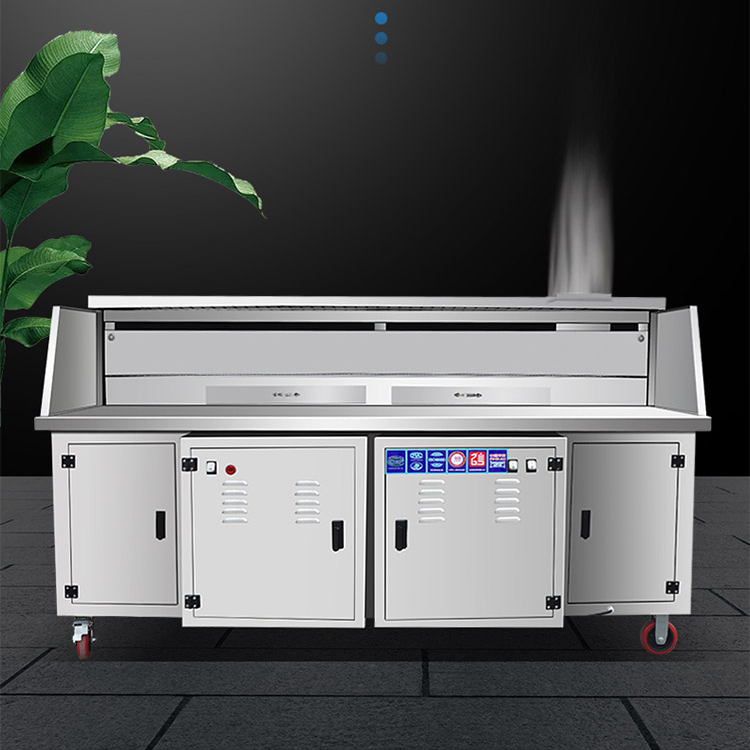 水电复合款 无烟净化烧烤车